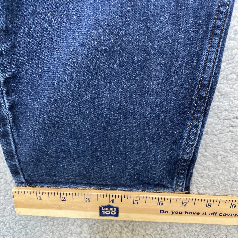 Old Navy Athletic Taper Jeans Men 39x32 Blue Denim Built In Tough Built In Flex - Picture 11 of 11